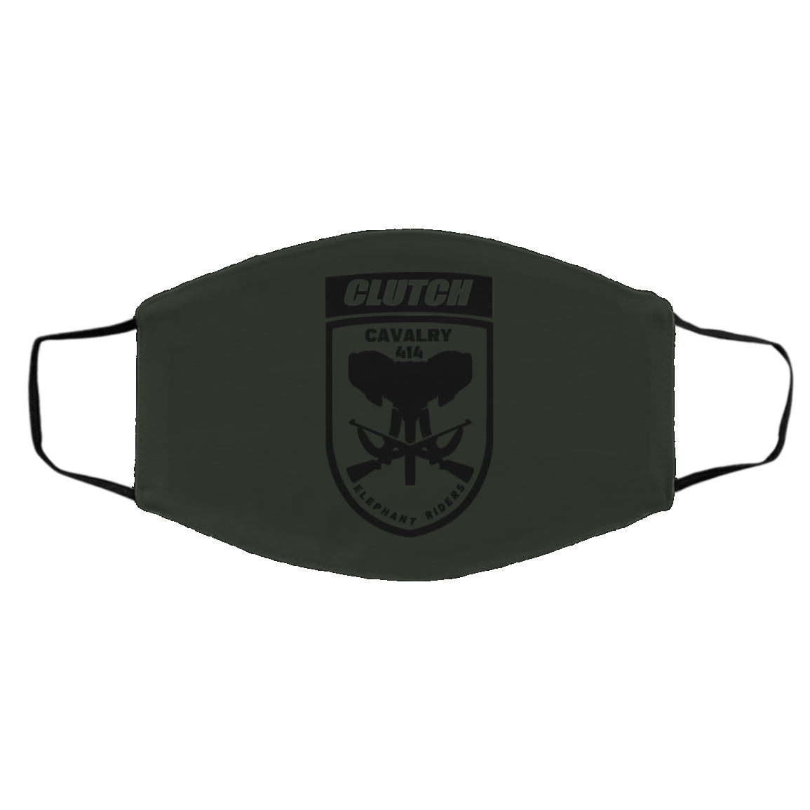 Clutch Elephant Riders Cavalry 414 Face Mask