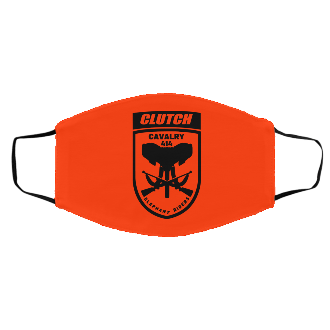 Clutch Elephant Riders Cavalry 414 Face Mask