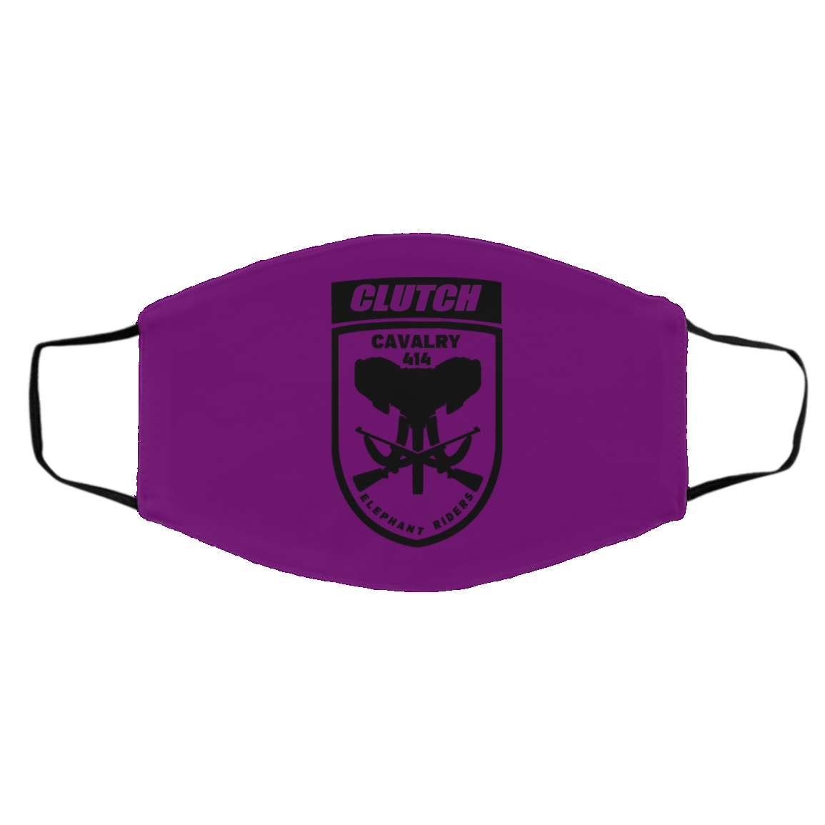 Clutch Elephant Riders Cavalry 414 Face Mask
