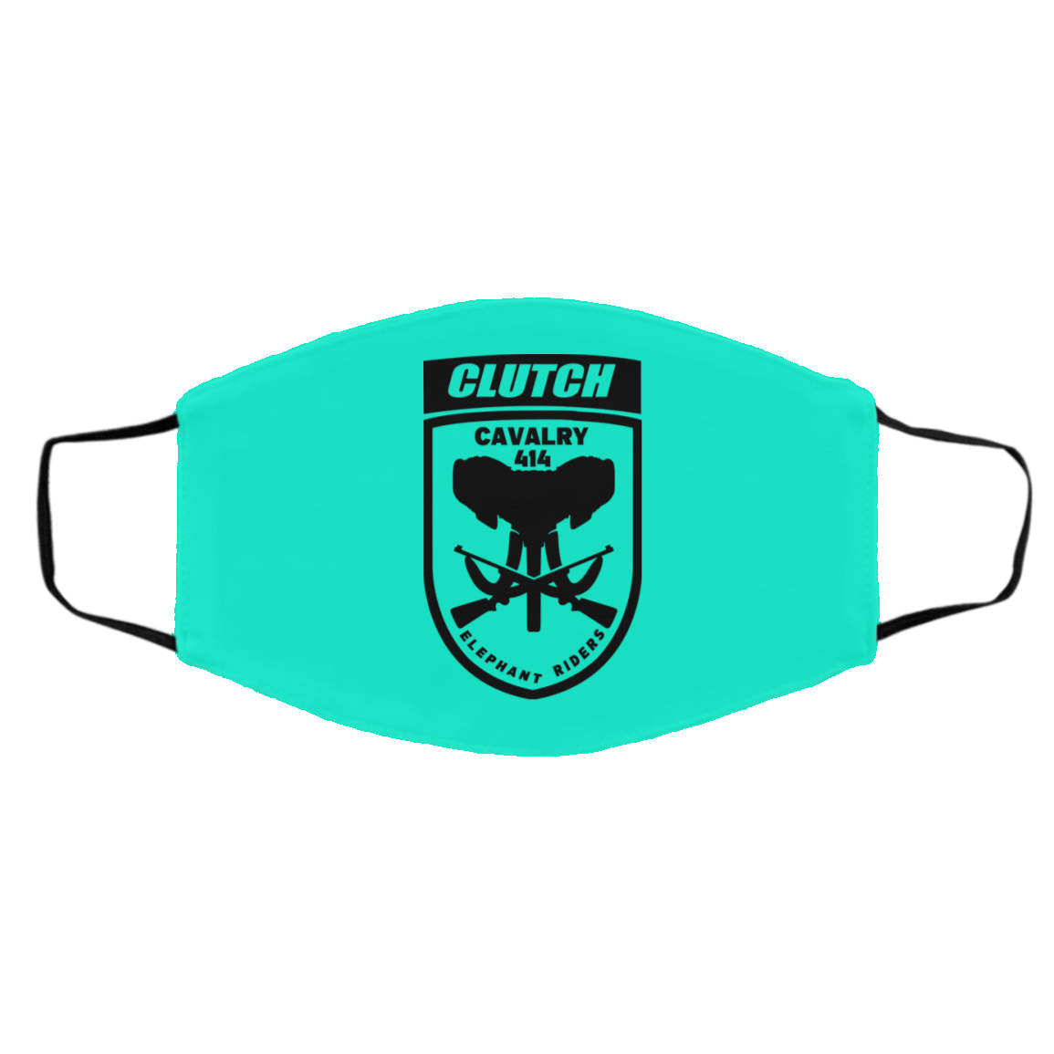 Clutch Elephant Riders Cavalry 414 Face Mask