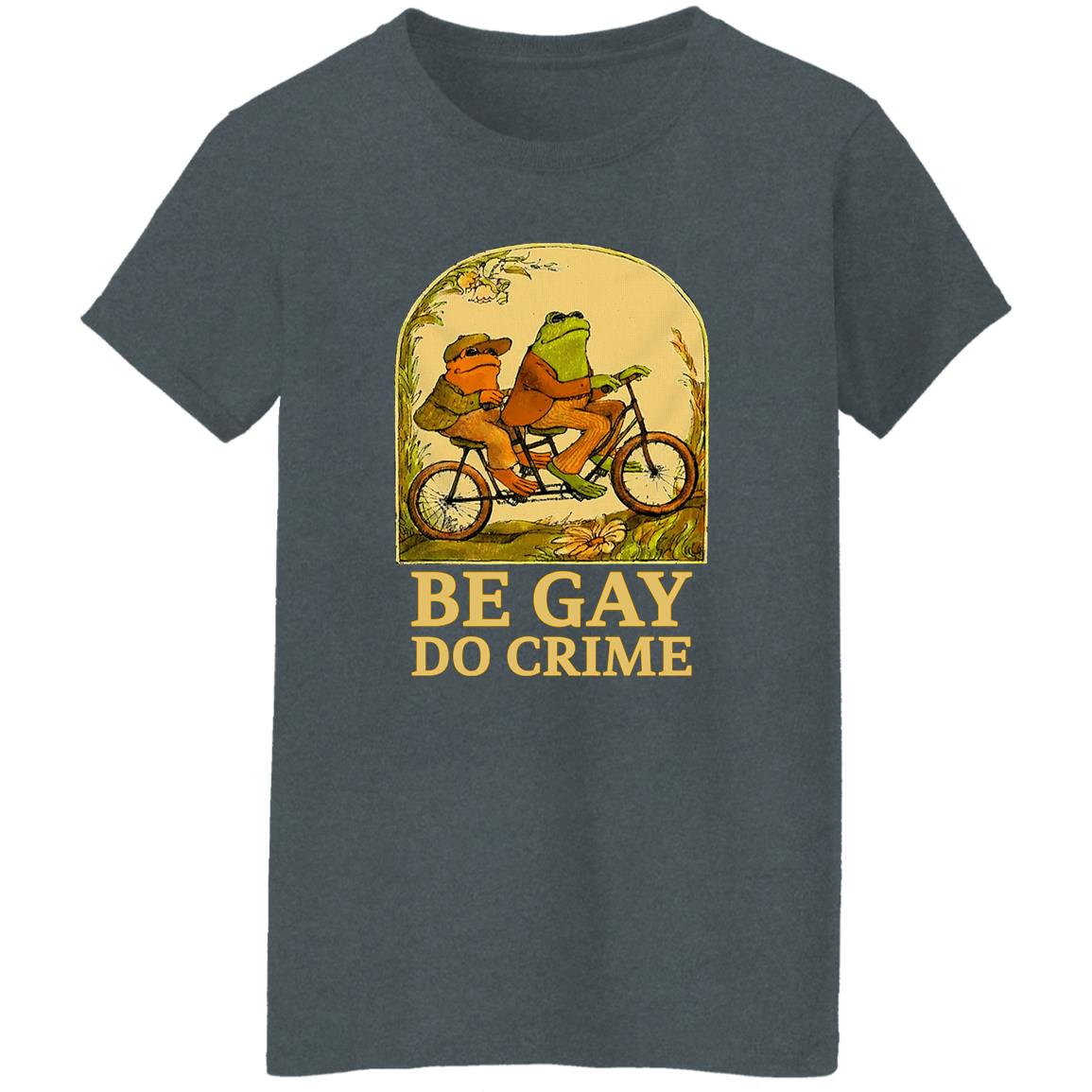 Be Gay Do Crime Frog And Toad Gay Pride Shirt, Hoodie, Tank