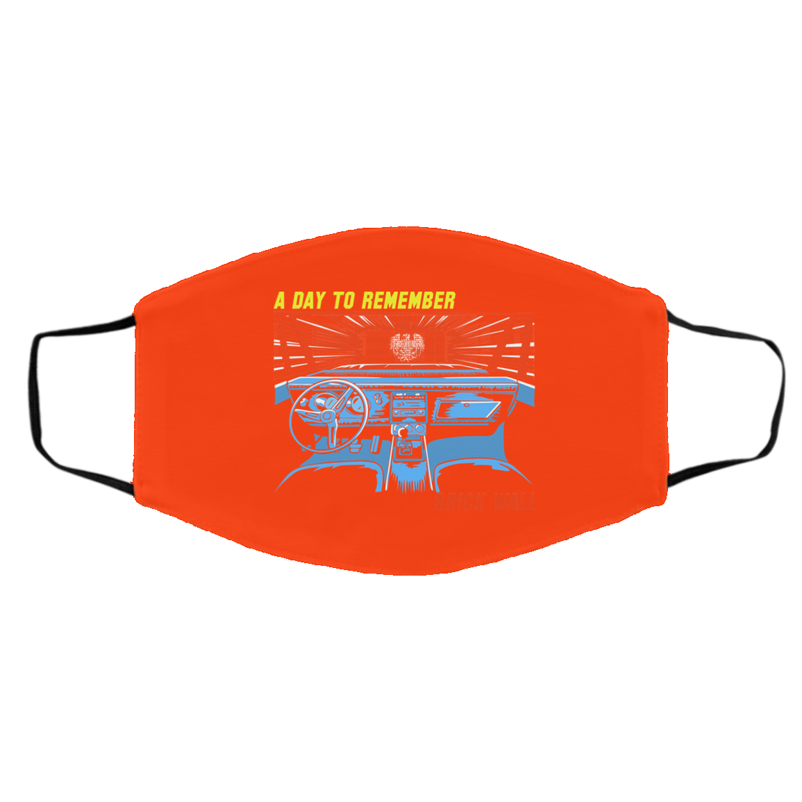 A Day To Remember Brick Wall Face Mask