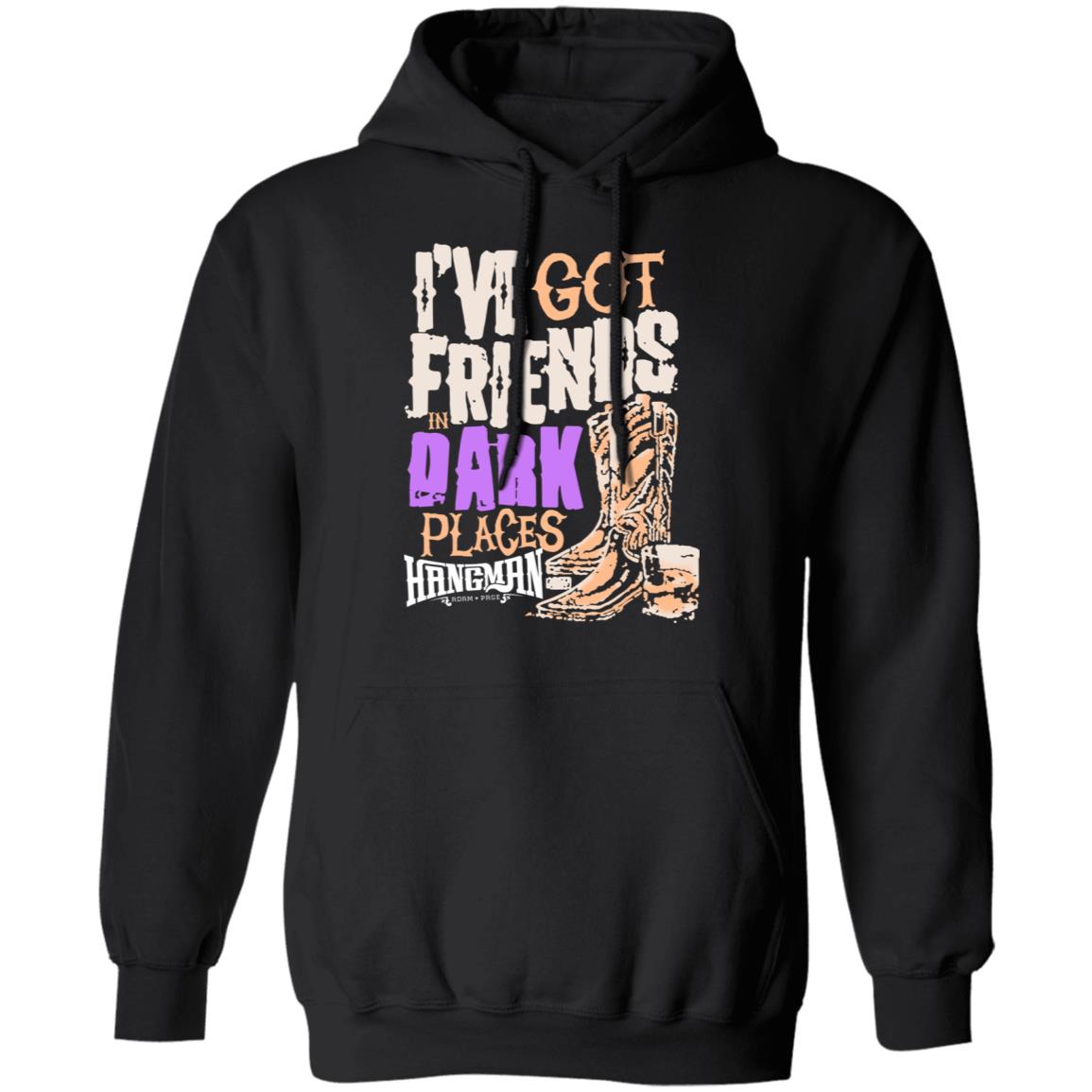 I’ve Got Friends In Dark Places Hangman Adam Page Shirt, Hoodie, Tank