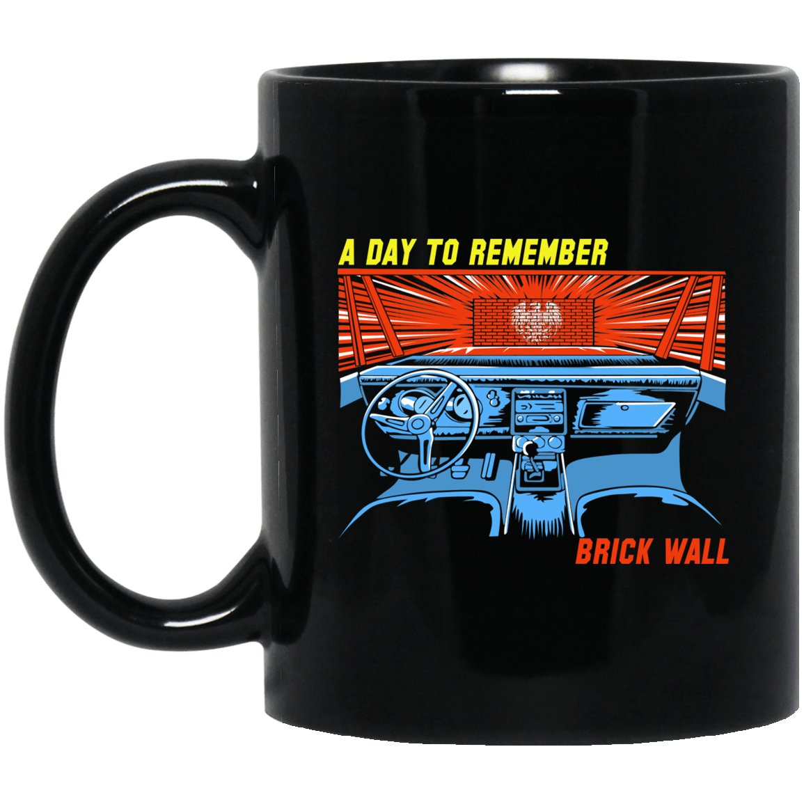 A Day To Remember Brick Wall Mug