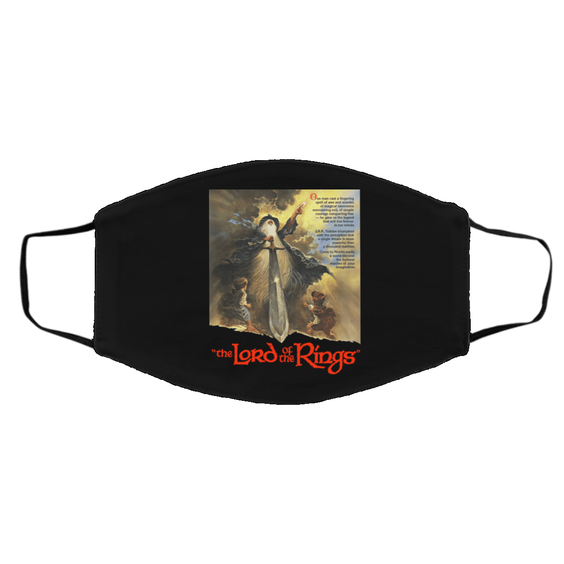 The Lord Of The Rings Face Mask