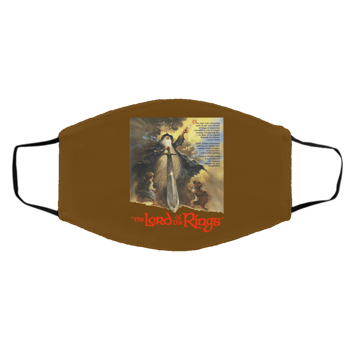 The Lord Of The Rings Face Mask