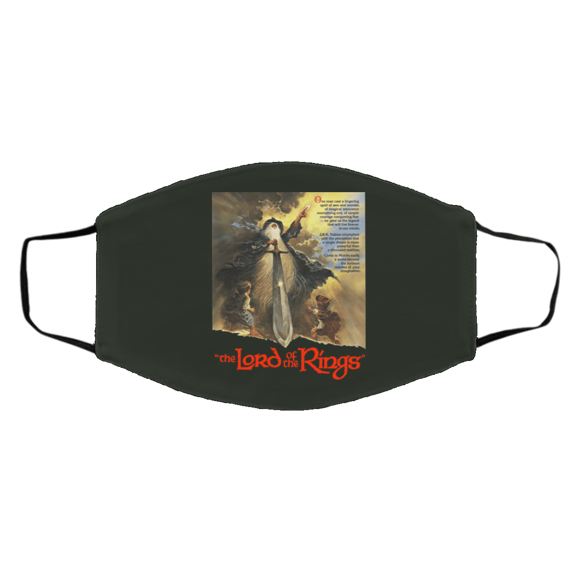 The Lord Of The Rings Face Mask