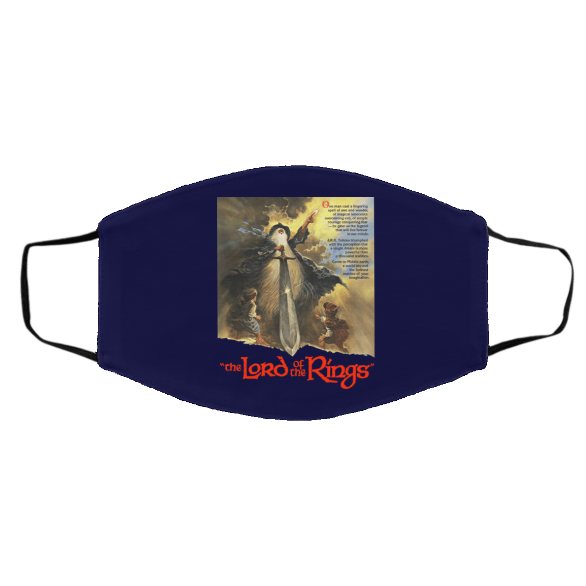 The Lord Of The Rings Face Mask