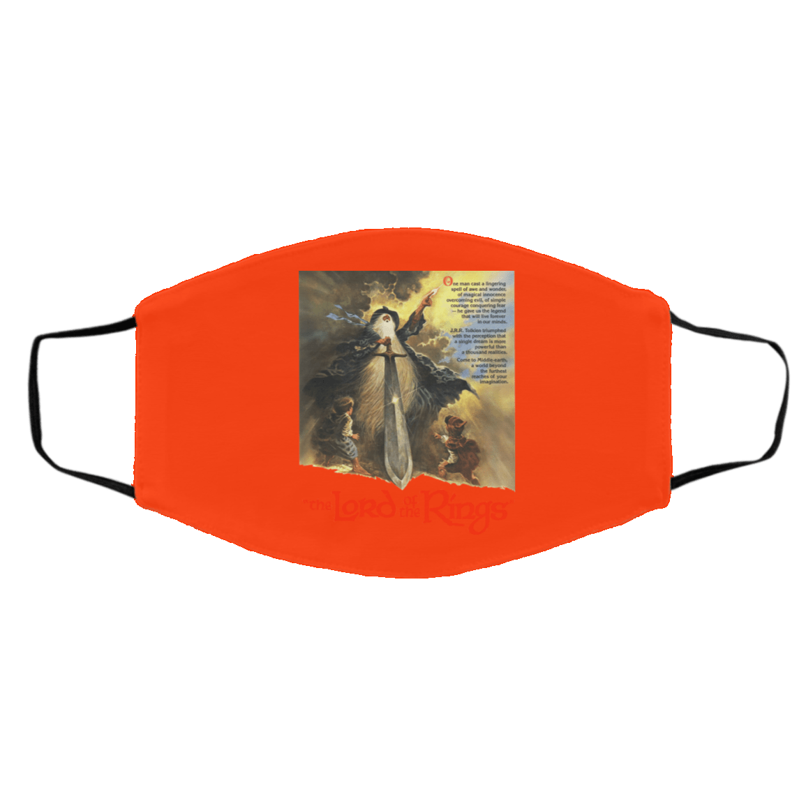 The Lord Of The Rings Face Mask