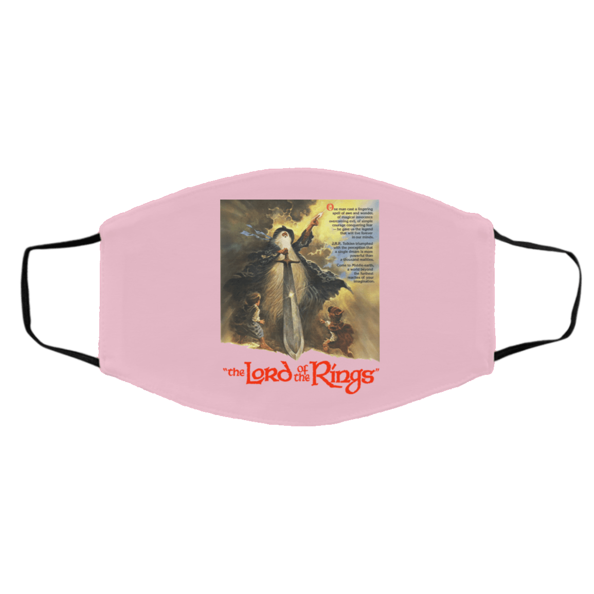 The Lord Of The Rings Face Mask