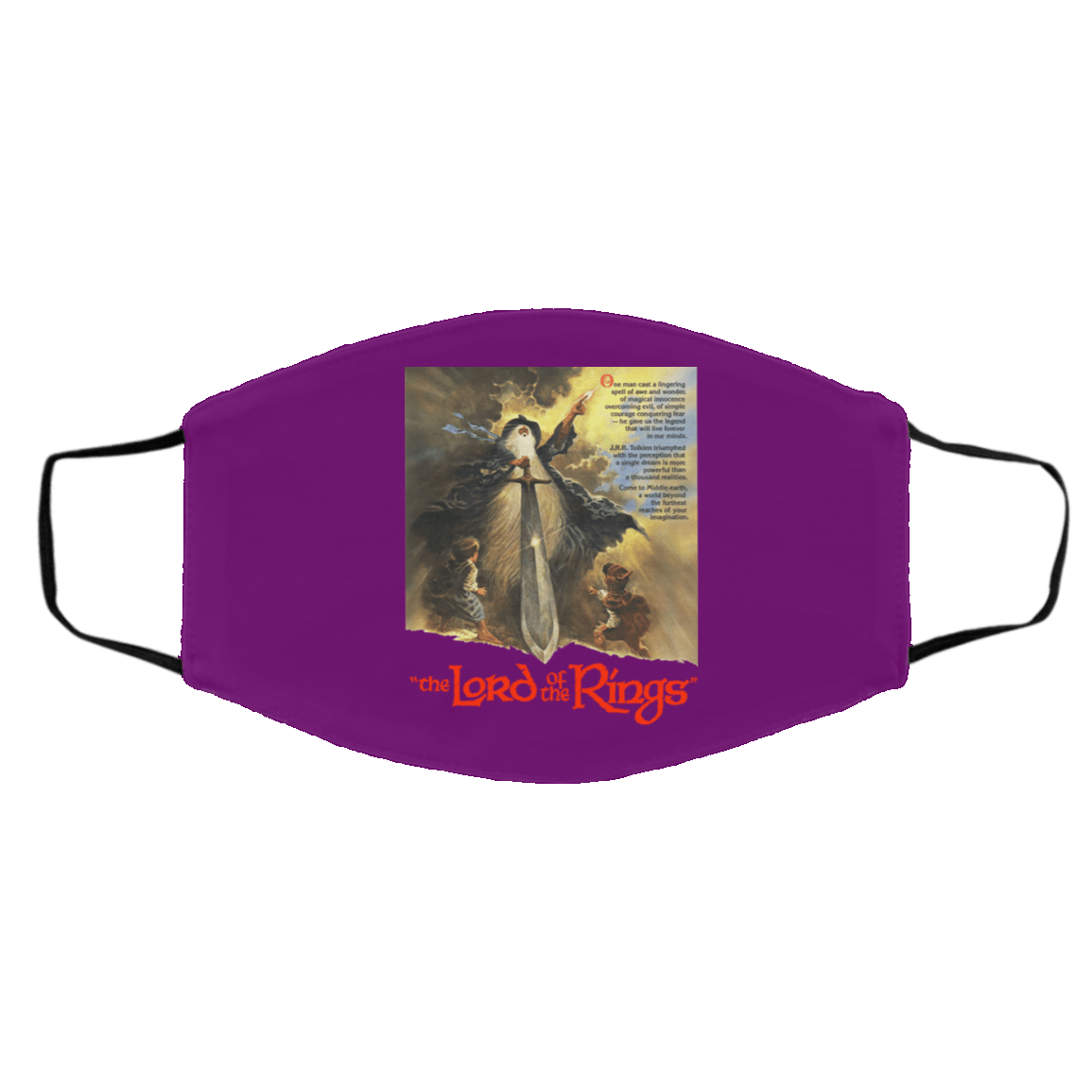 The Lord Of The Rings Face Mask