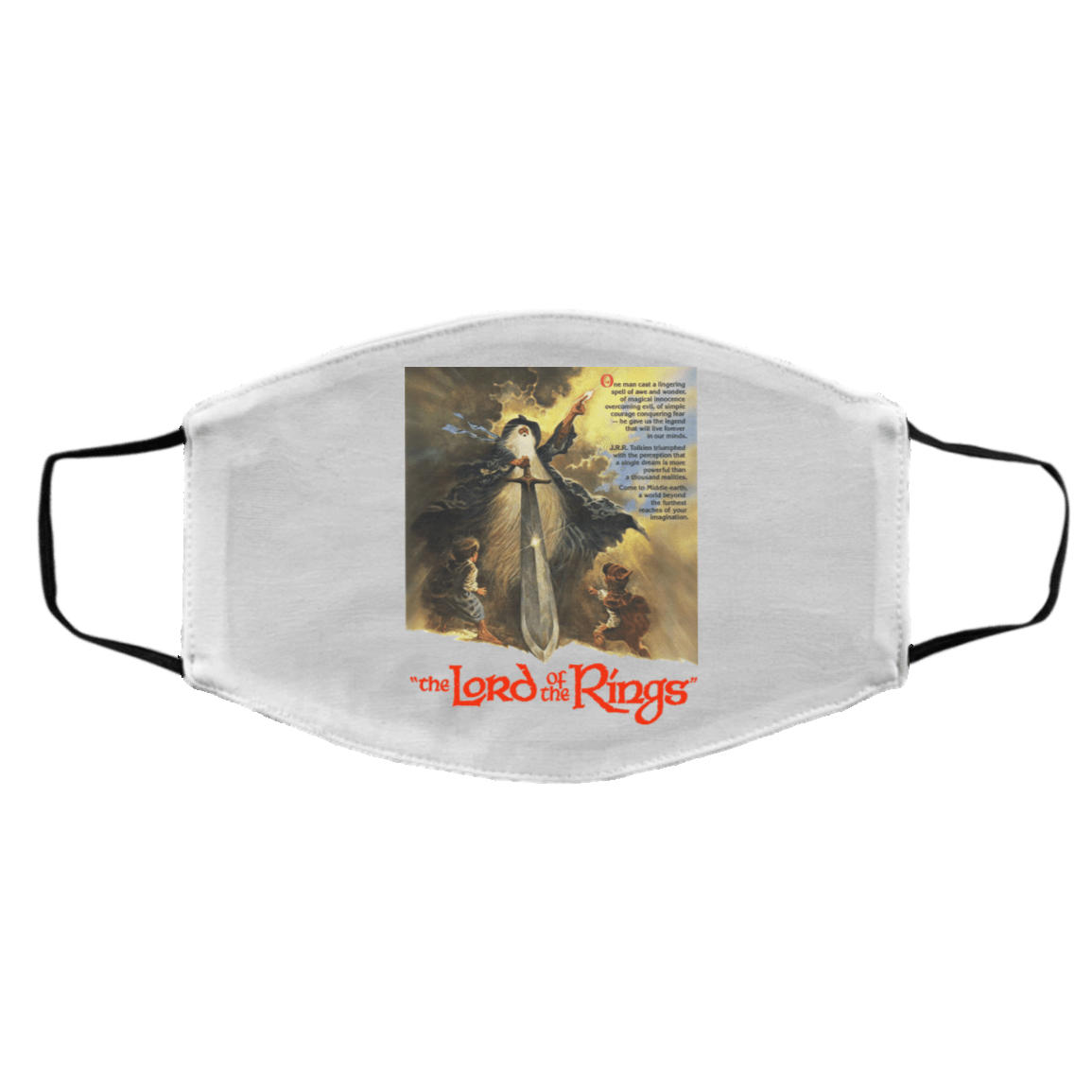 The Lord Of The Rings Face Mask