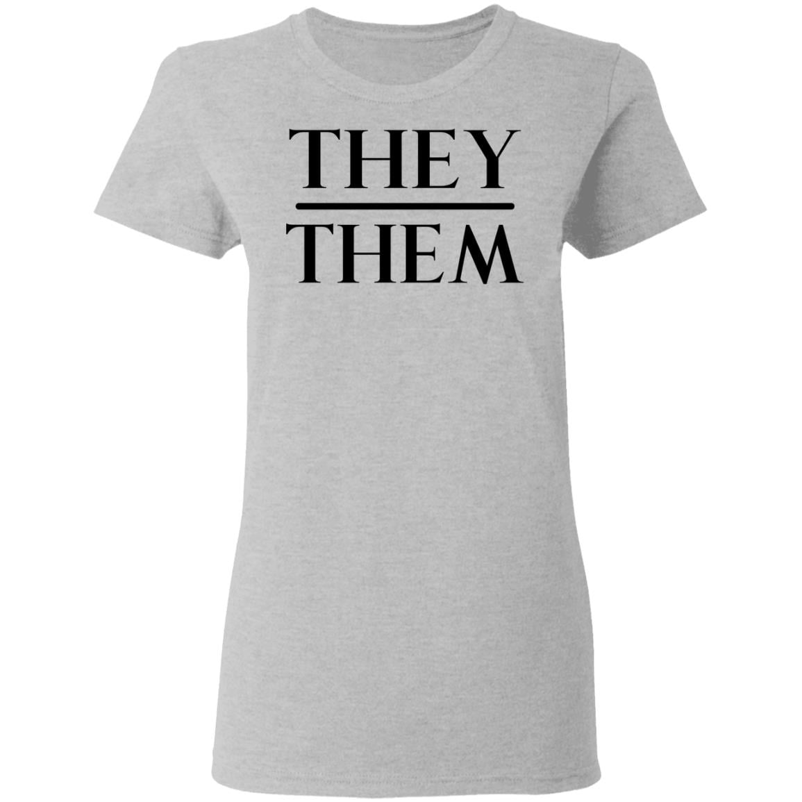 They Them Pronouns Shirt, Hoodie, Tank