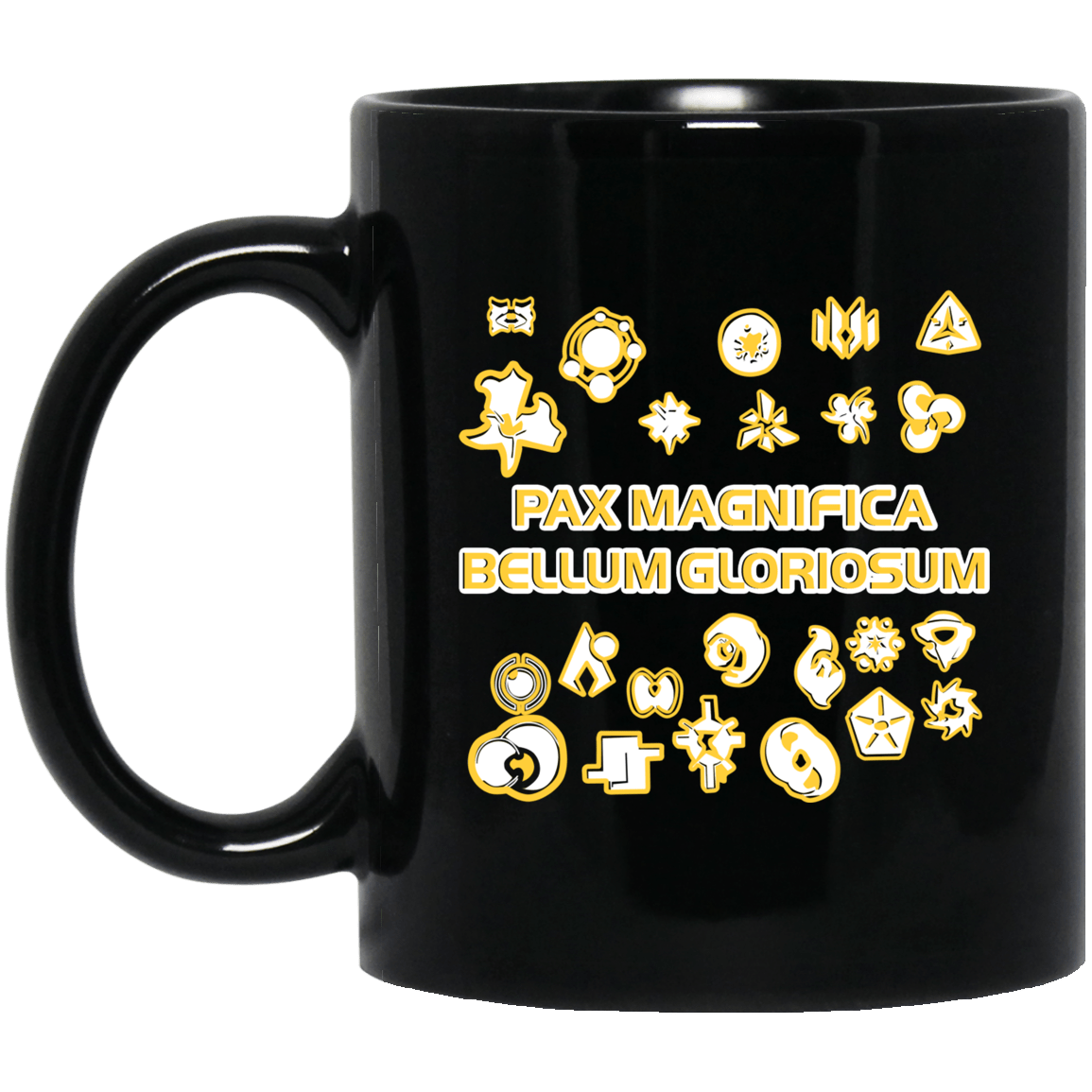 Duotone Faction Symbols Pax Magnifica Bellum Gloriosum Twilight Imperium Mug