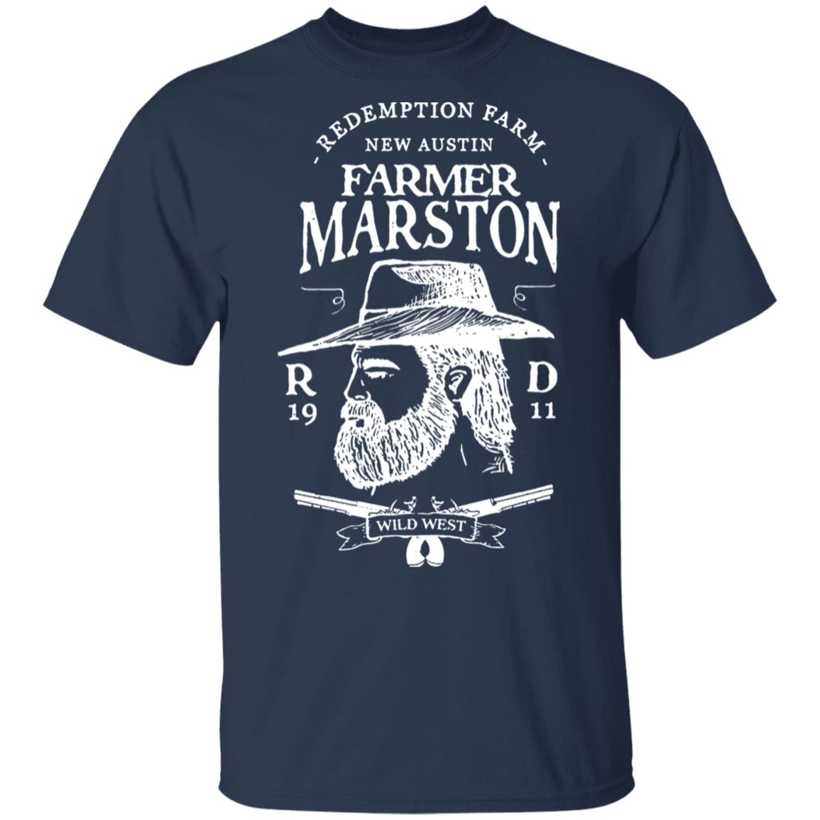 Farmer Marston Redemption Farm New Austin 1911 Shirt, Hoodie, Tank