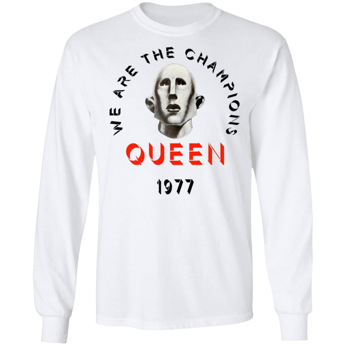 Queen We Are The Champions Queen 1977 Shirt, Hoodie, Tank