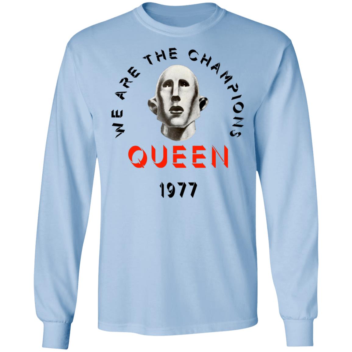Queen We Are The Champions Queen 1977 Shirt, Hoodie, Tank