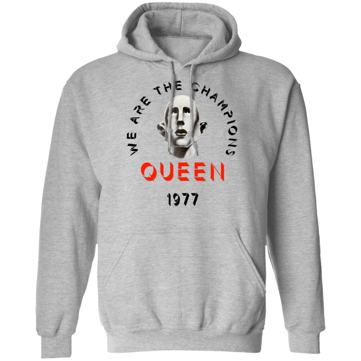 Queen We Are The Champions Queen 1977 Shirt, Hoodie, Tank