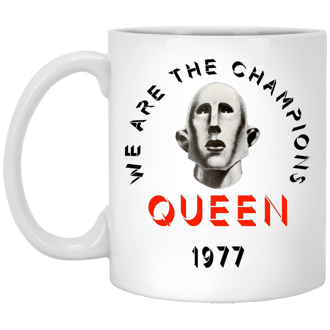 Queen We Are The Champions Queen 1977 Mug