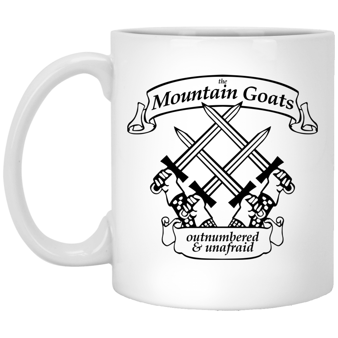The Mountain Goats Outnumbered And Unafraid Mug