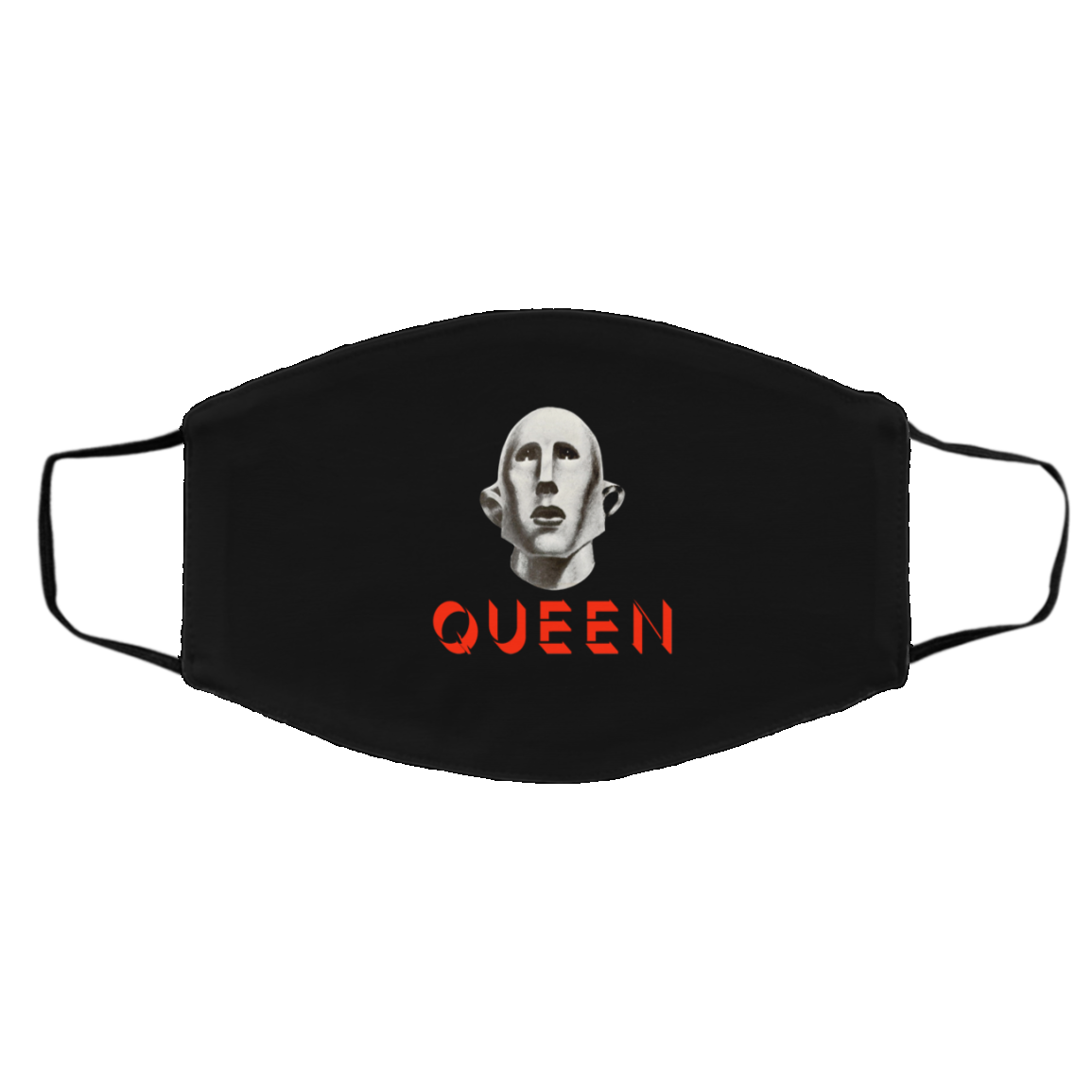 Queen We Are The Champions Queen 1977 Face Mask