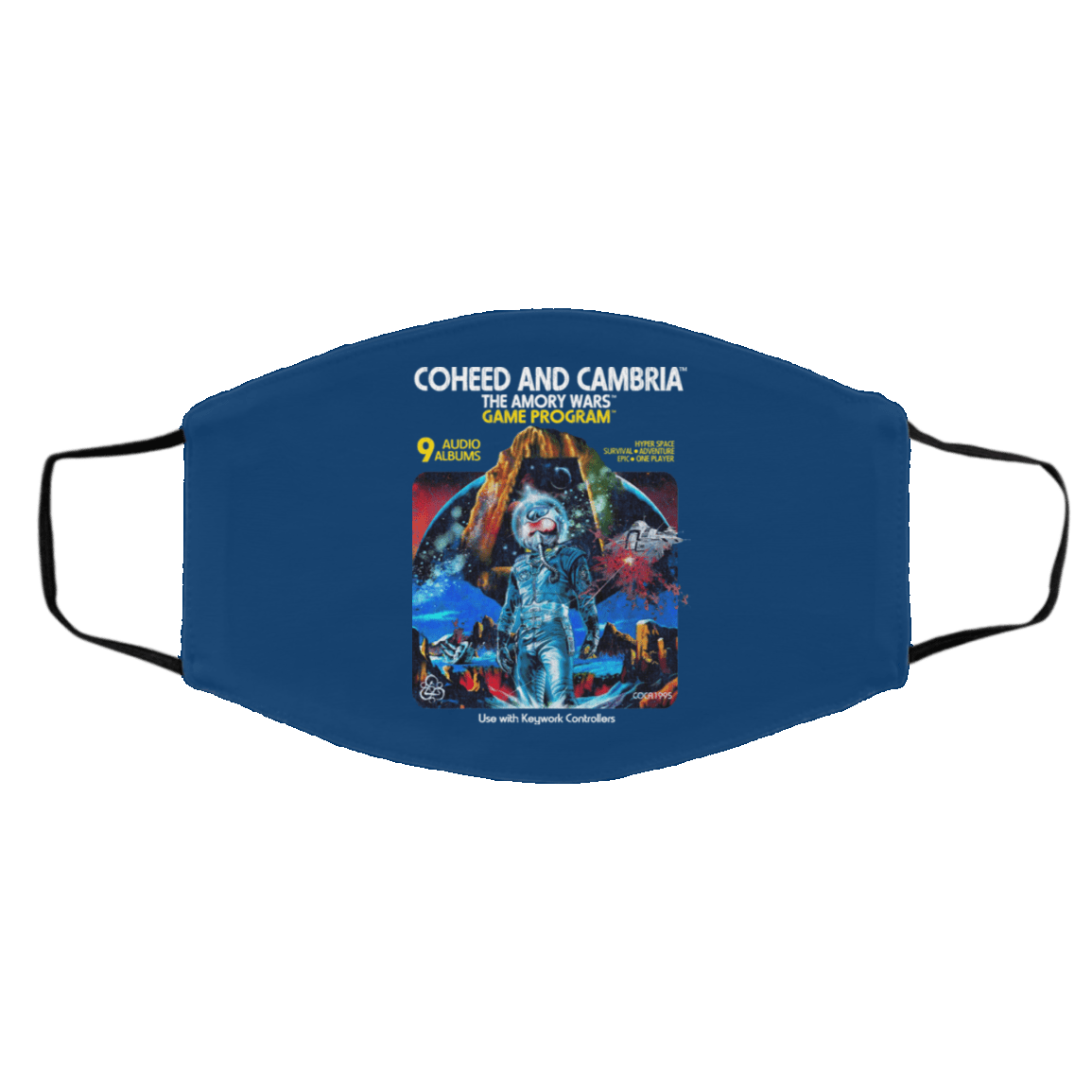 Coheed And Cambria The Amory Wars Game Program Face Mask