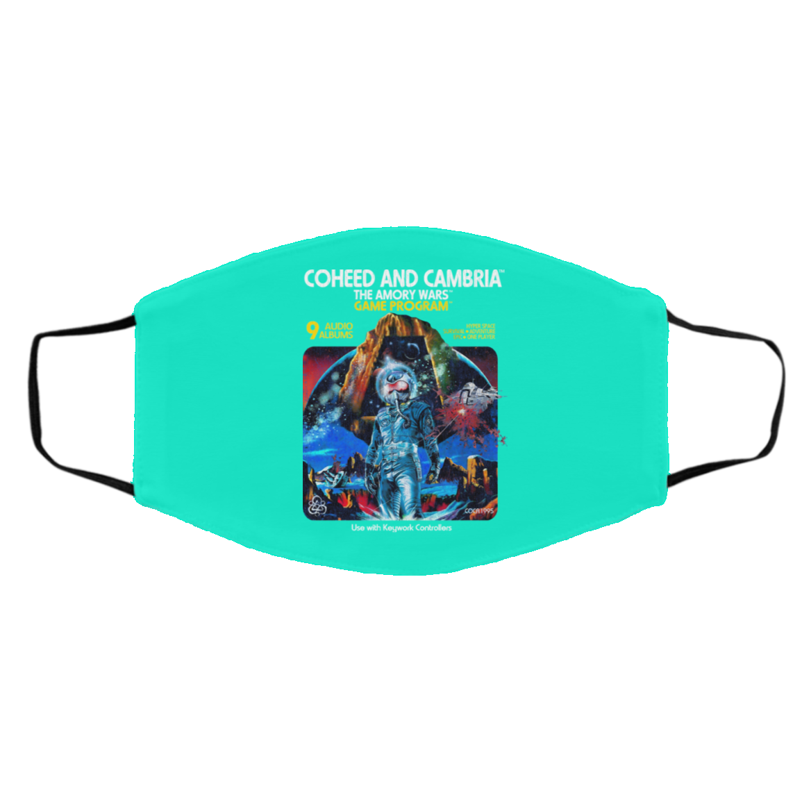 Coheed And Cambria The Amory Wars Game Program Face Mask