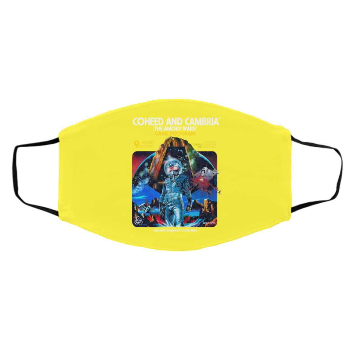 Coheed And Cambria The Amory Wars Game Program Face Mask