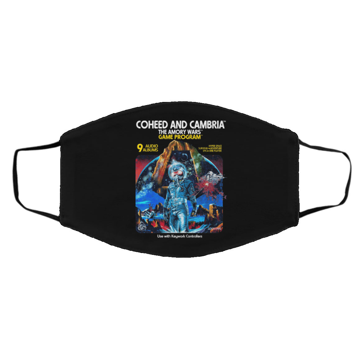Coheed And Cambria The Amory Wars Game Program Face Mask
