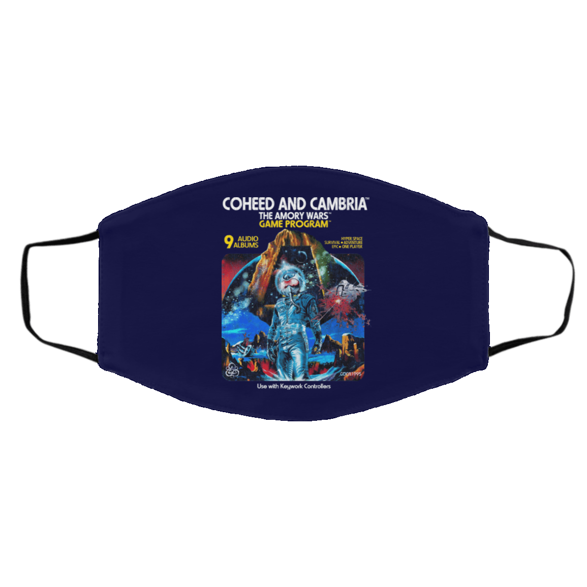 Coheed And Cambria The Amory Wars Game Program Face Mask