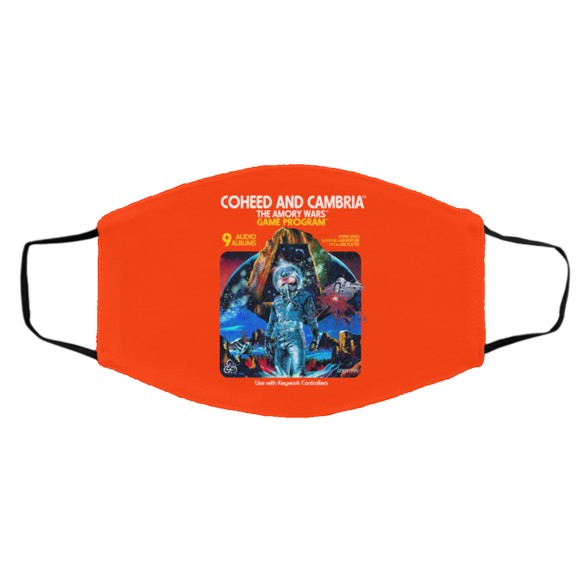 Coheed And Cambria The Amory Wars Game Program Face Mask
