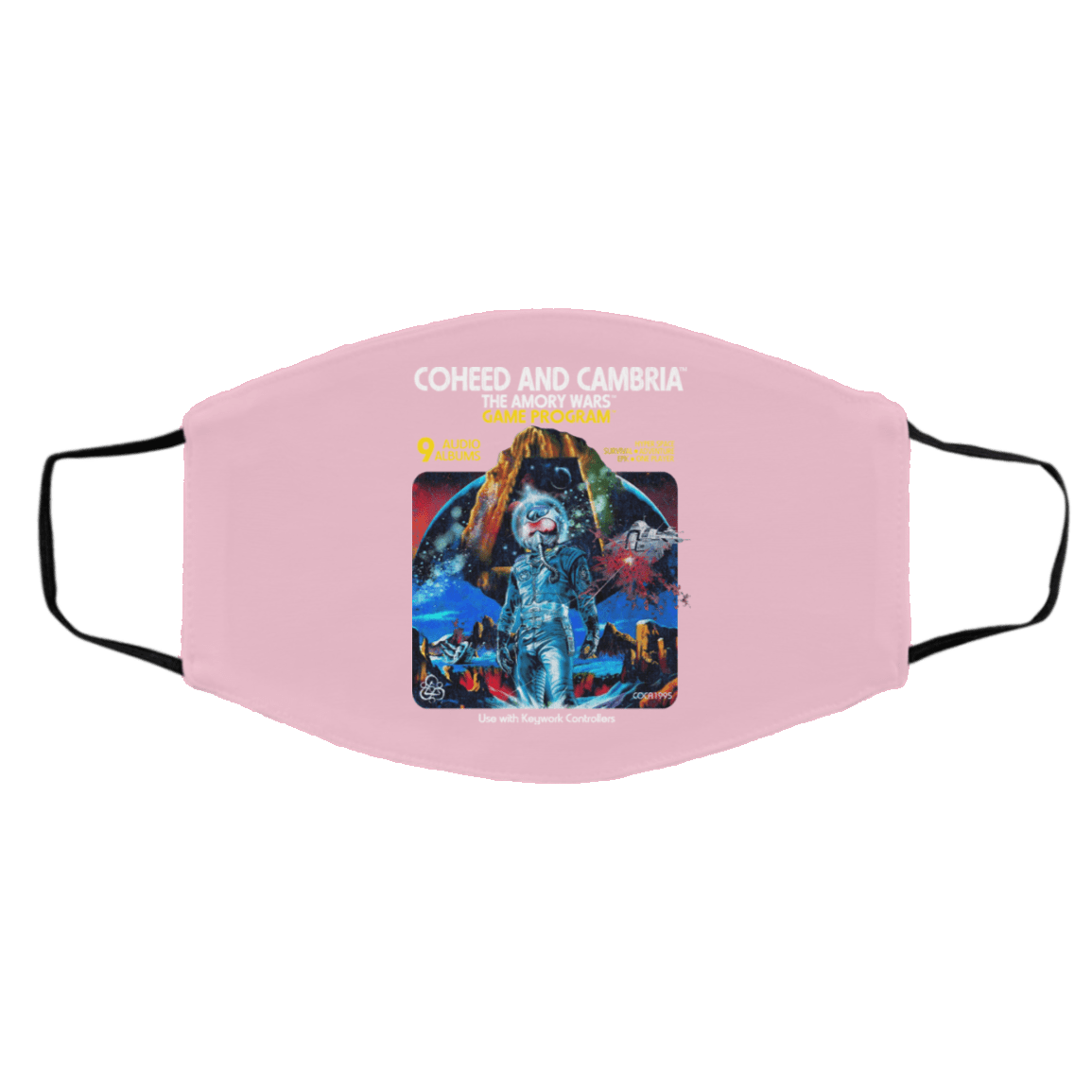 Coheed And Cambria The Amory Wars Game Program Face Mask