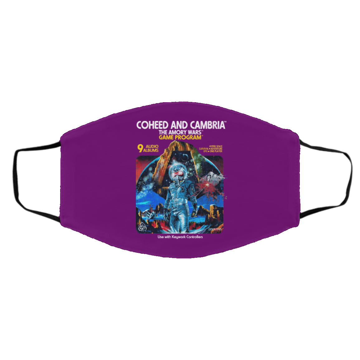 Coheed And Cambria The Amory Wars Game Program Face Mask