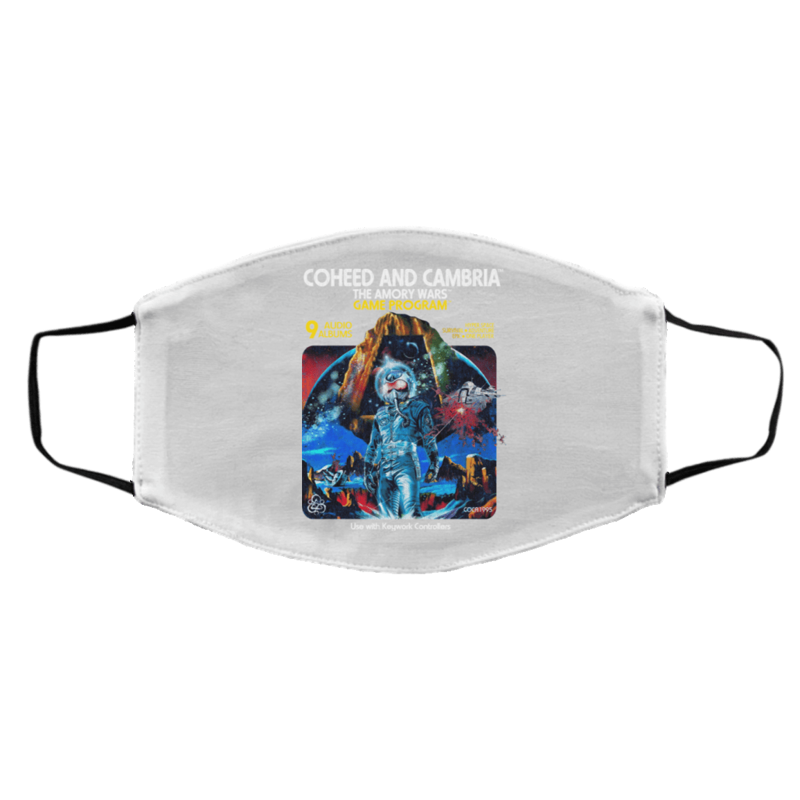 Coheed And Cambria The Amory Wars Game Program Face Mask