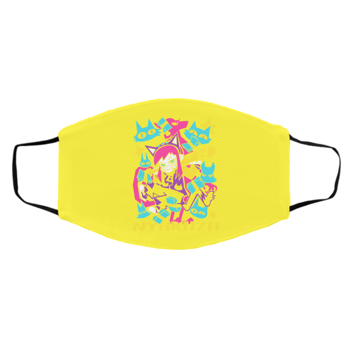 A Hat in Time Nyakuza Metro Long Face Mask