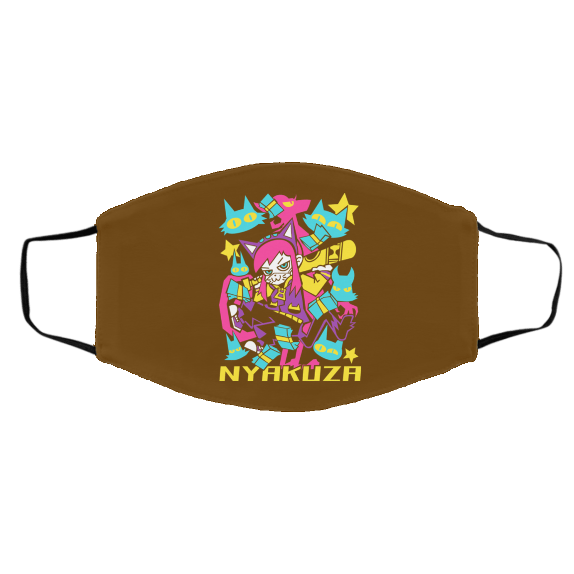 A Hat in Time Nyakuza Metro Long Face Mask