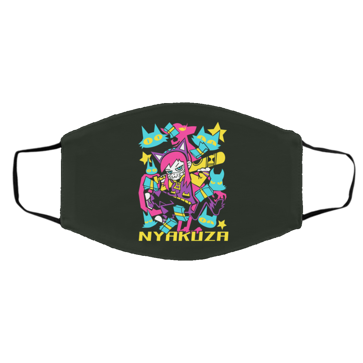 A Hat in Time Nyakuza Metro Long Face Mask