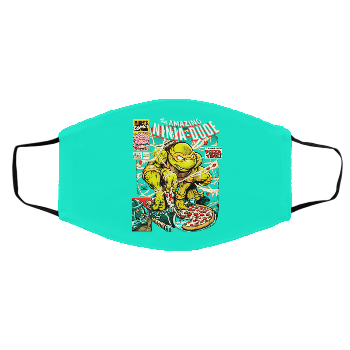 The Amazing Ninja Dude Face Mask