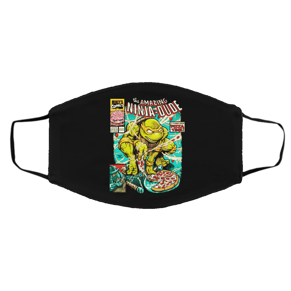 The Amazing Ninja Dude Face Mask