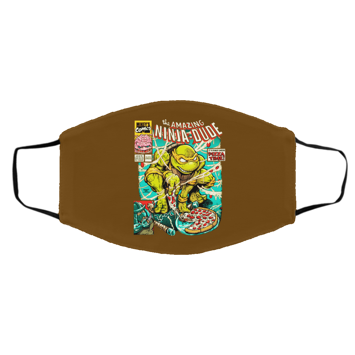 The Amazing Ninja Dude Face Mask