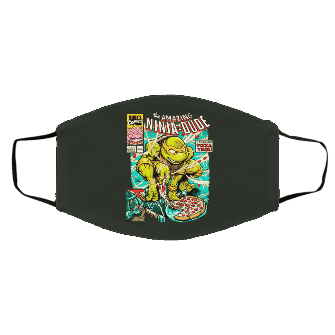 The Amazing Ninja Dude Face Mask