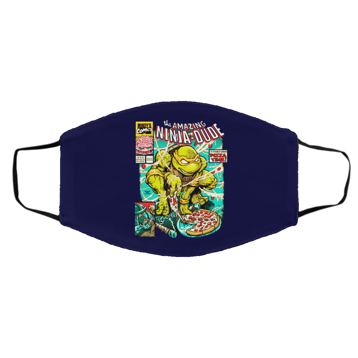 The Amazing Ninja Dude Face Mask
