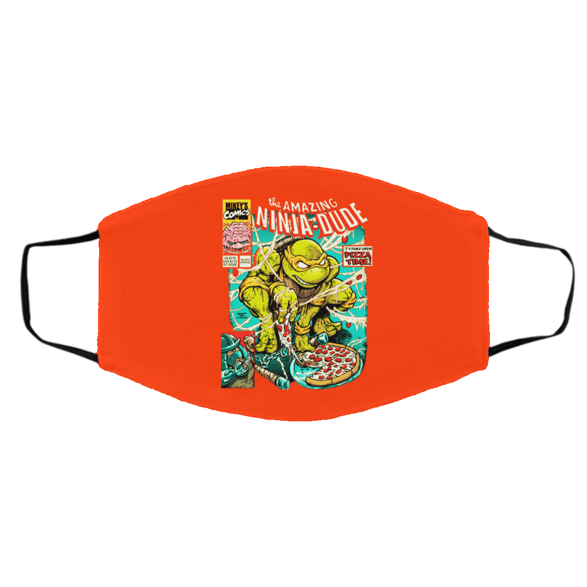 The Amazing Ninja Dude Face Mask