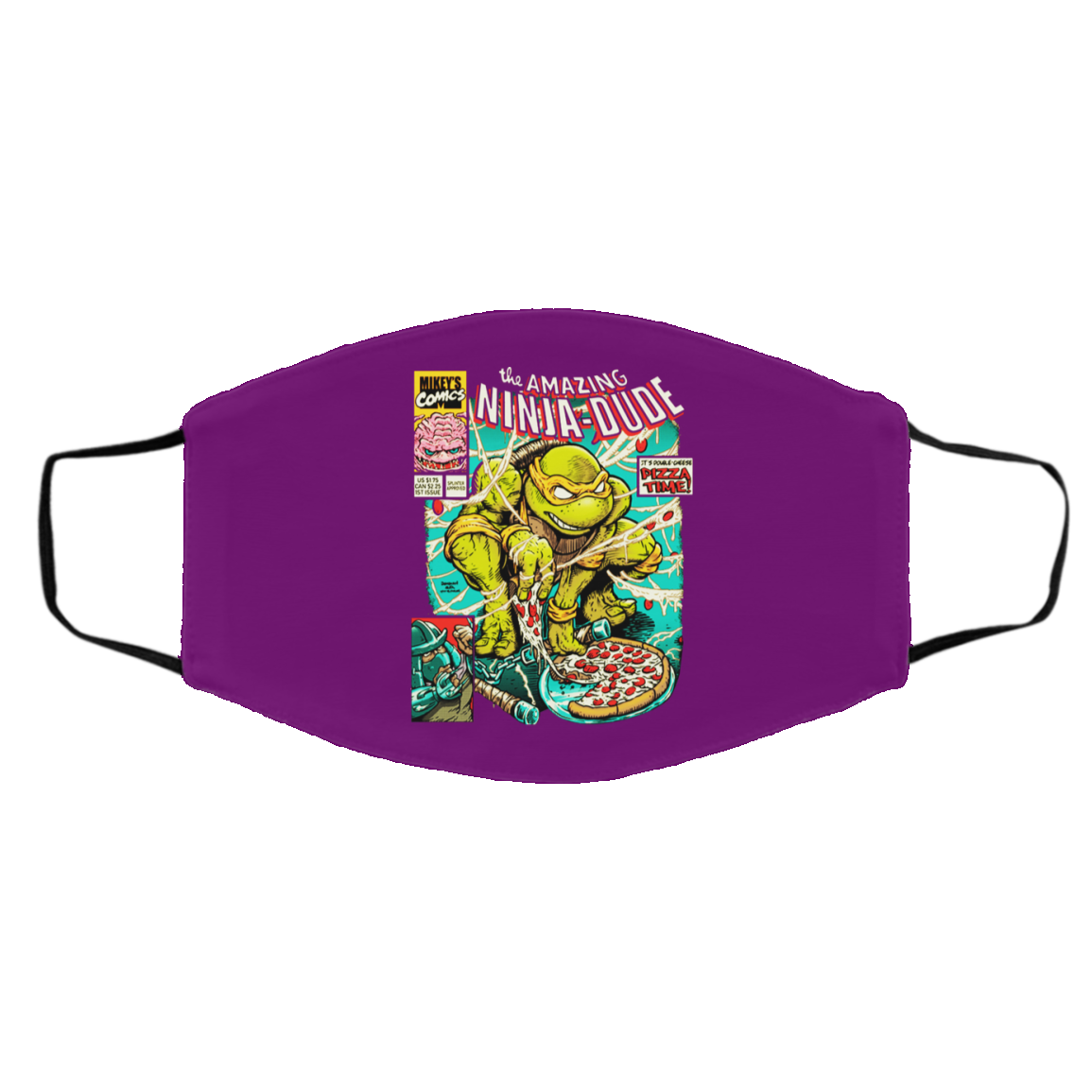 The Amazing Ninja Dude Face Mask