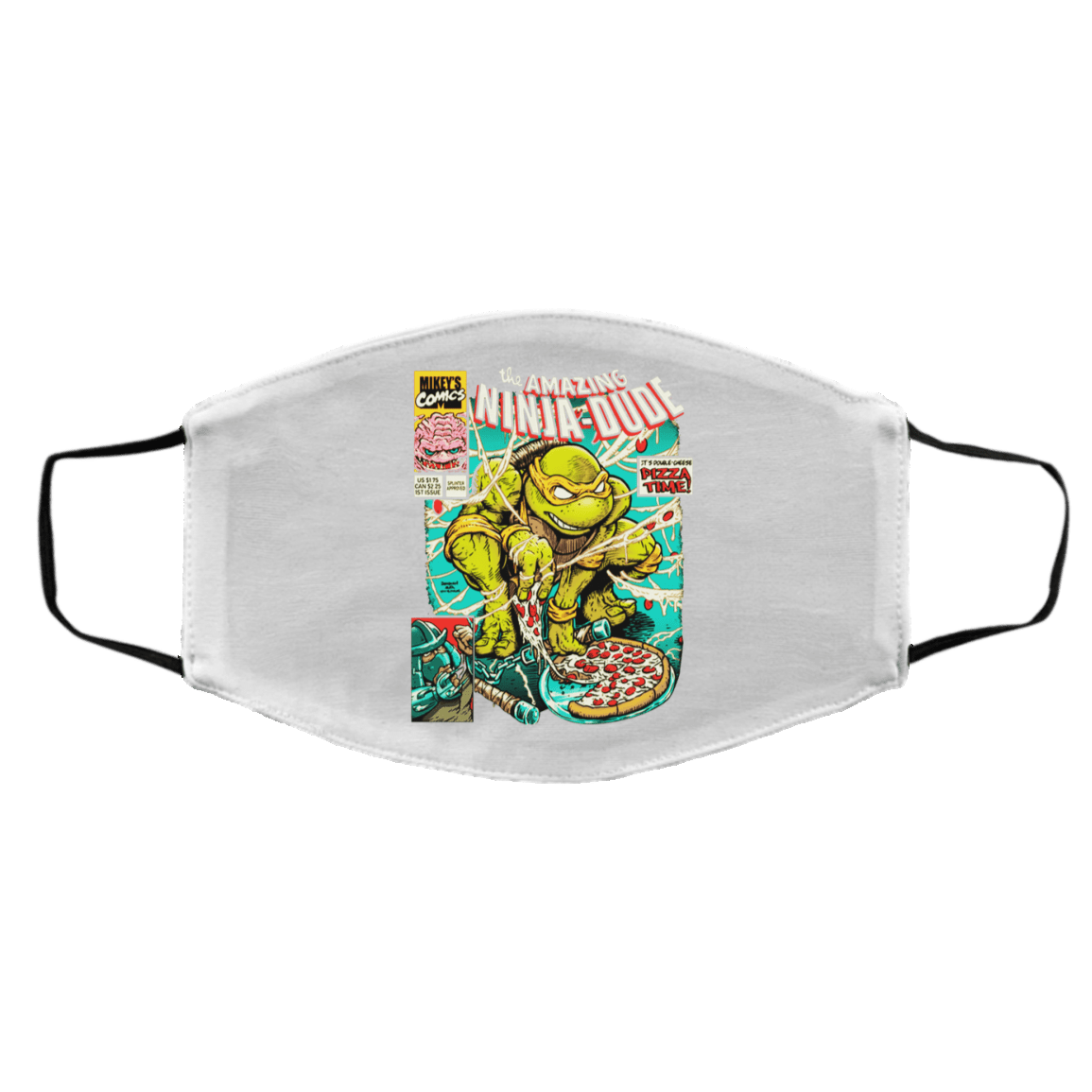 The Amazing Ninja Dude Face Mask
