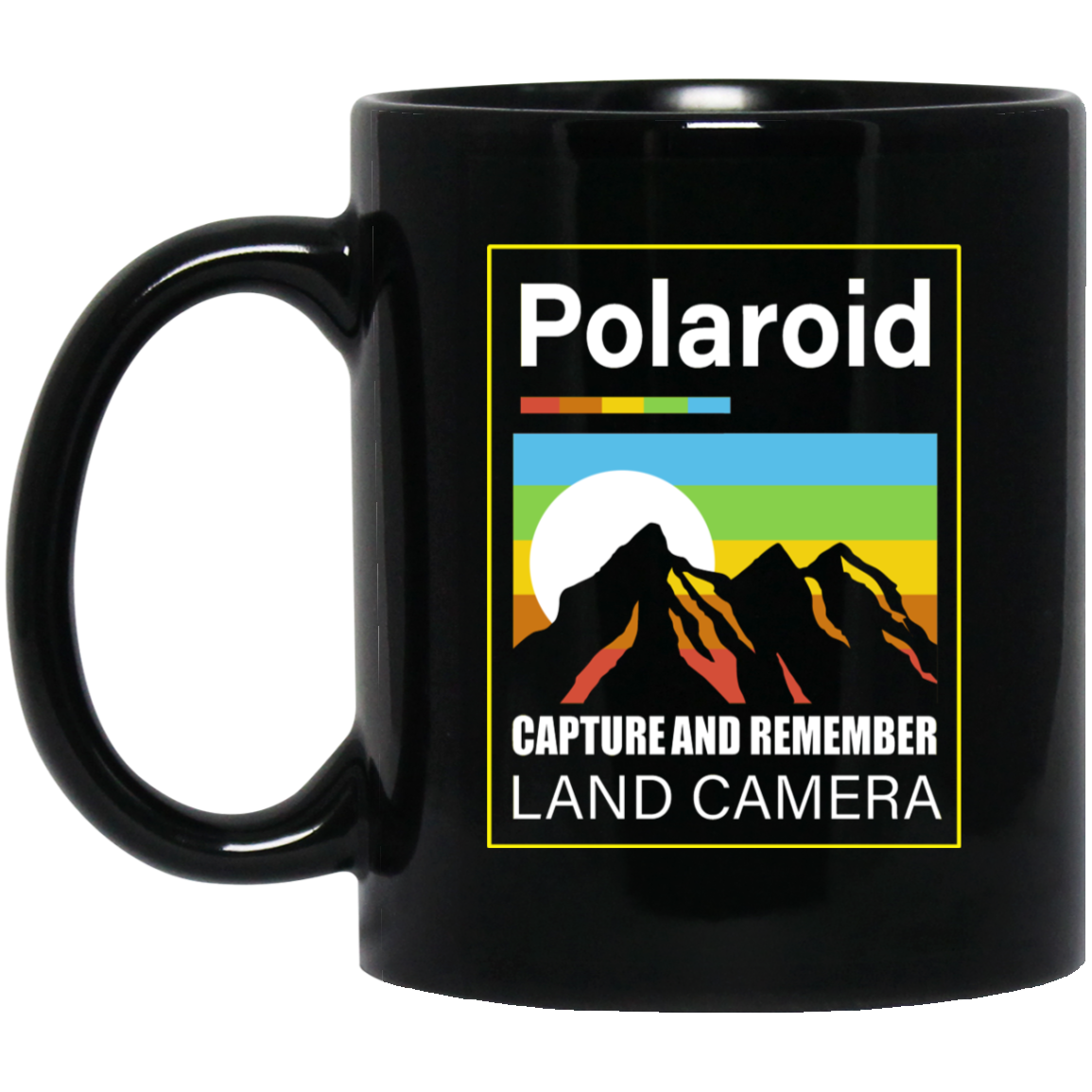 Polaroid Capture And Remember Land Camera Mug