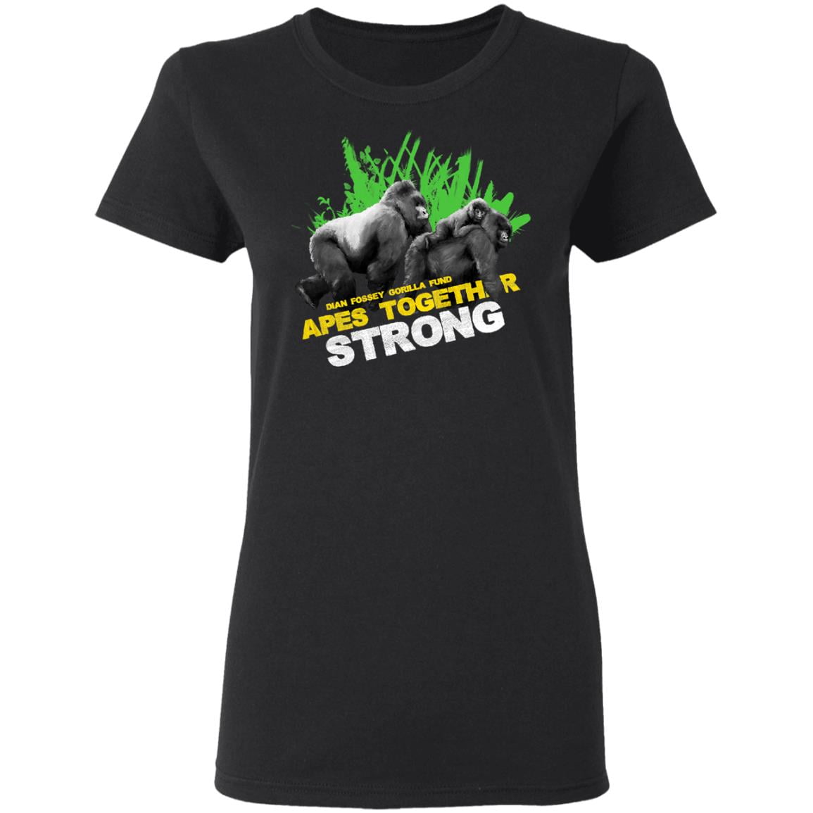 Gorilla Dian Fossey Gorilla Fund Apes Together Strong Shirt, Hoodie, Tank