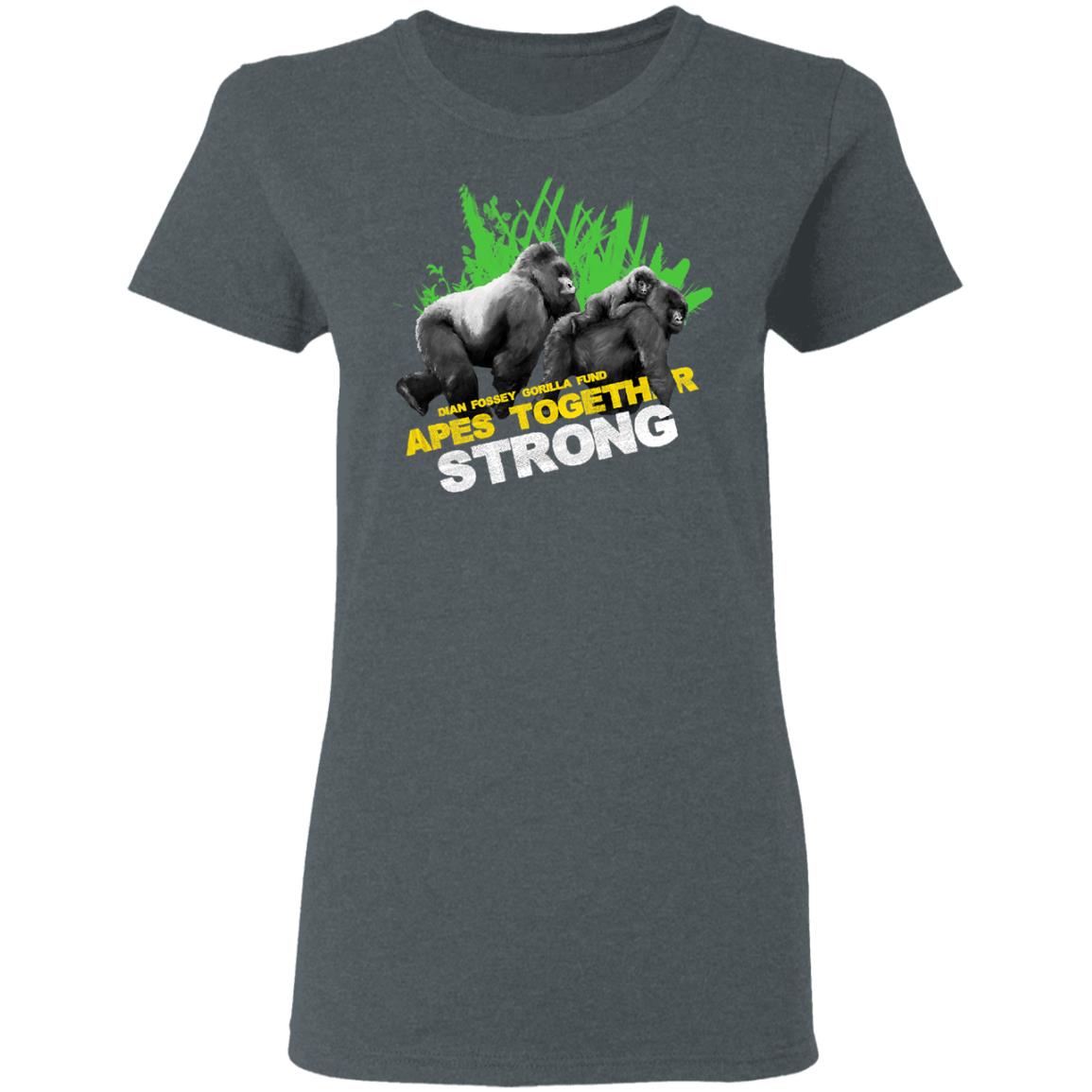 Gorilla Dian Fossey Gorilla Fund Apes Together Strong Shirt, Hoodie, Tank
