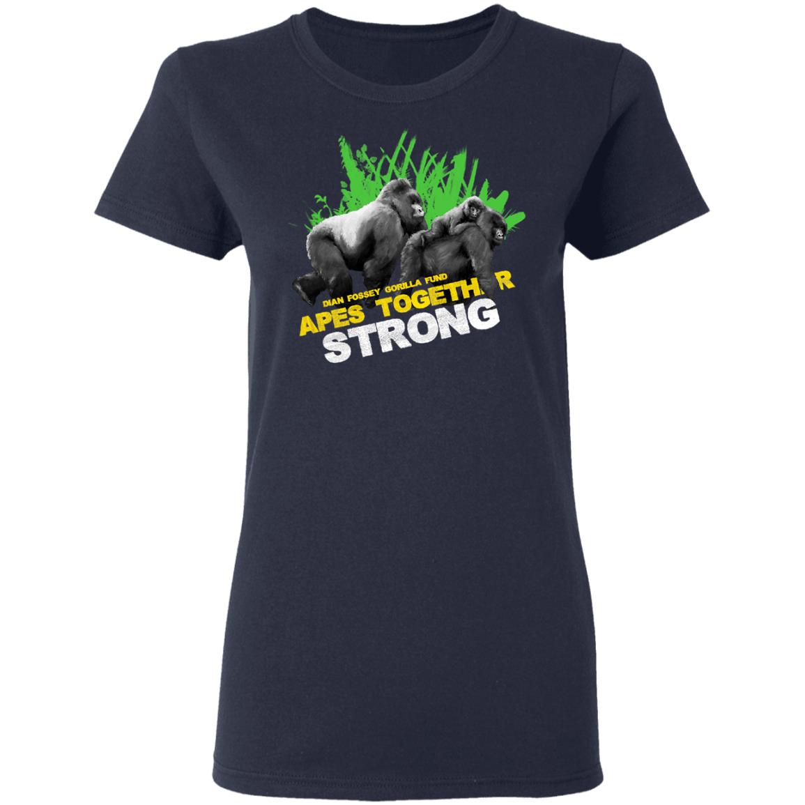 Gorilla Dian Fossey Gorilla Fund Apes Together Strong Shirt, Hoodie, Tank