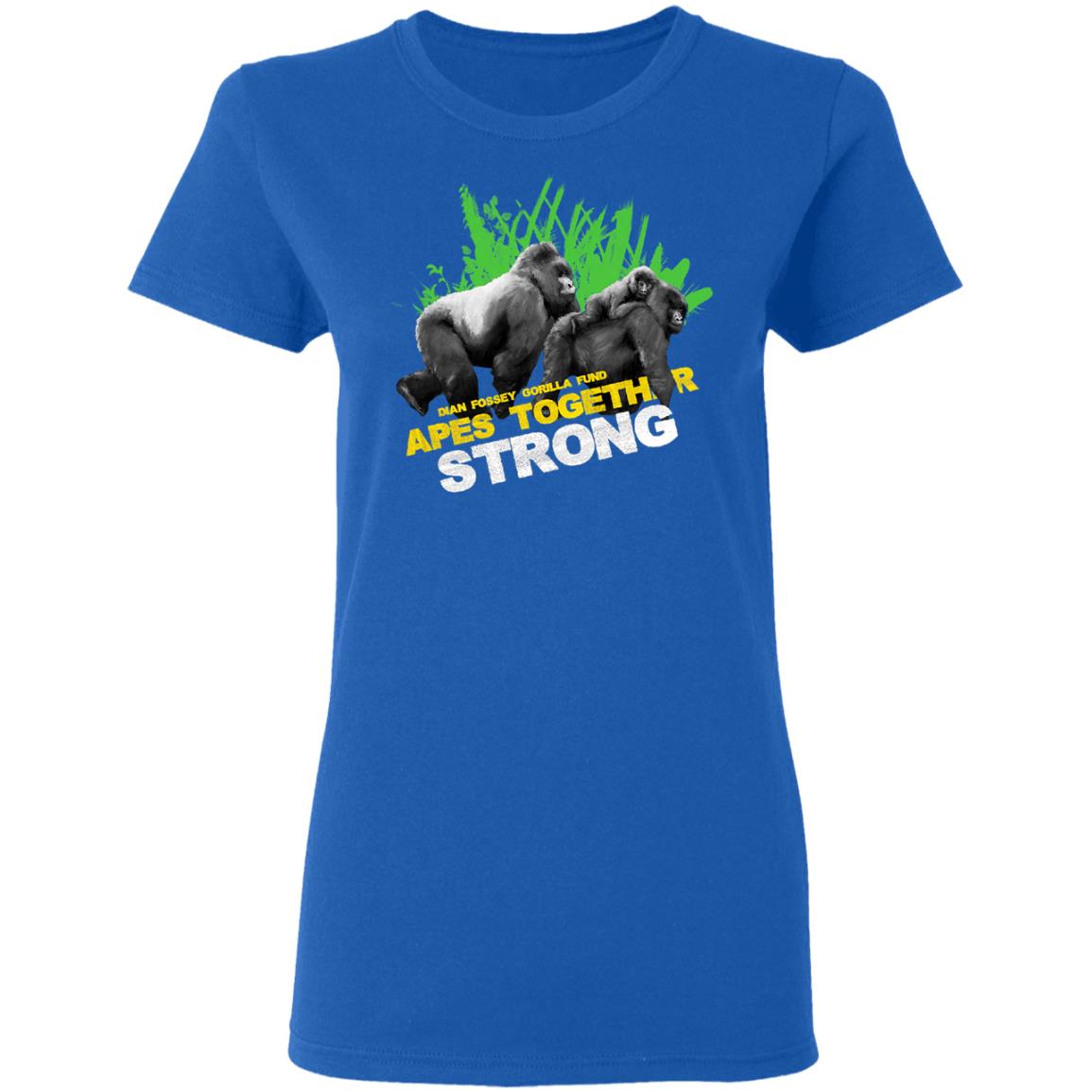 Gorilla Dian Fossey Gorilla Fund Apes Together Strong Shirt, Hoodie, Tank